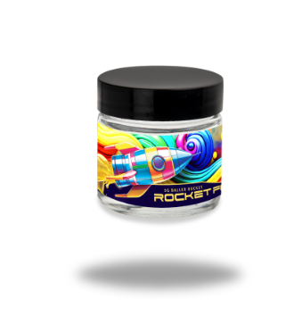 Photograph of product: Rocket Fuel - 1g Live Resin - Melonade