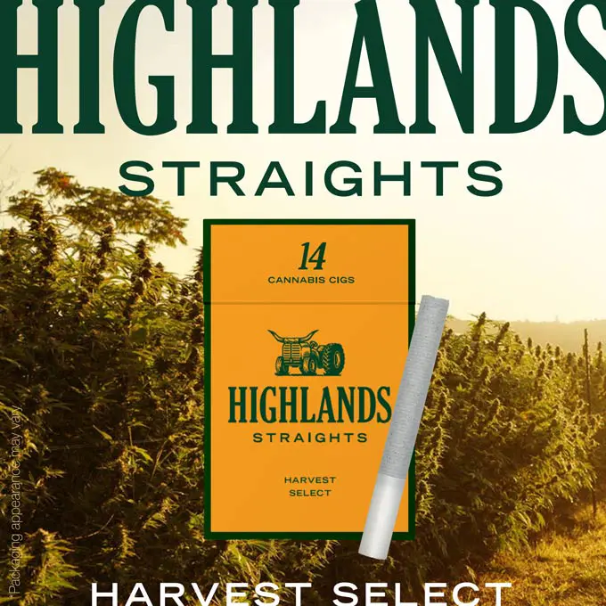 Photograph of product: Highlands | Wookie Pie | Pre-Rolls | 2pk/1g