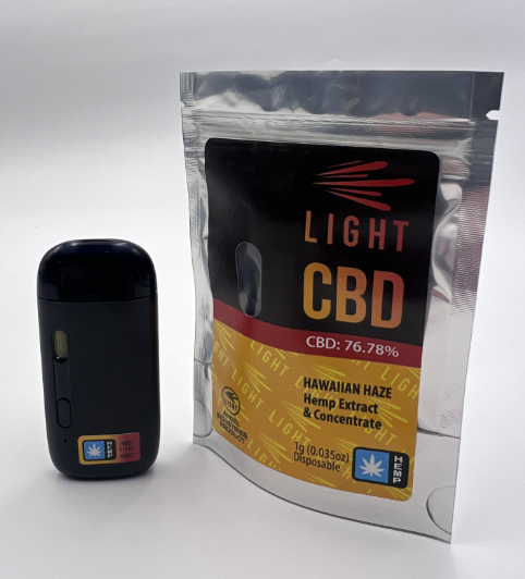 Photograph of product: CBD Hawaiian Haze | Hemp Disposable Pod | 1g
