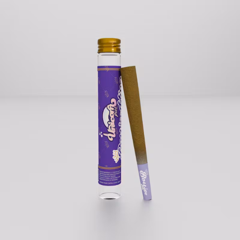 Photograph of product: Boujee King - Bubble au chocolat Infused Preroll - (1.5g) - **TERPAJA BLAST** (4/$35)