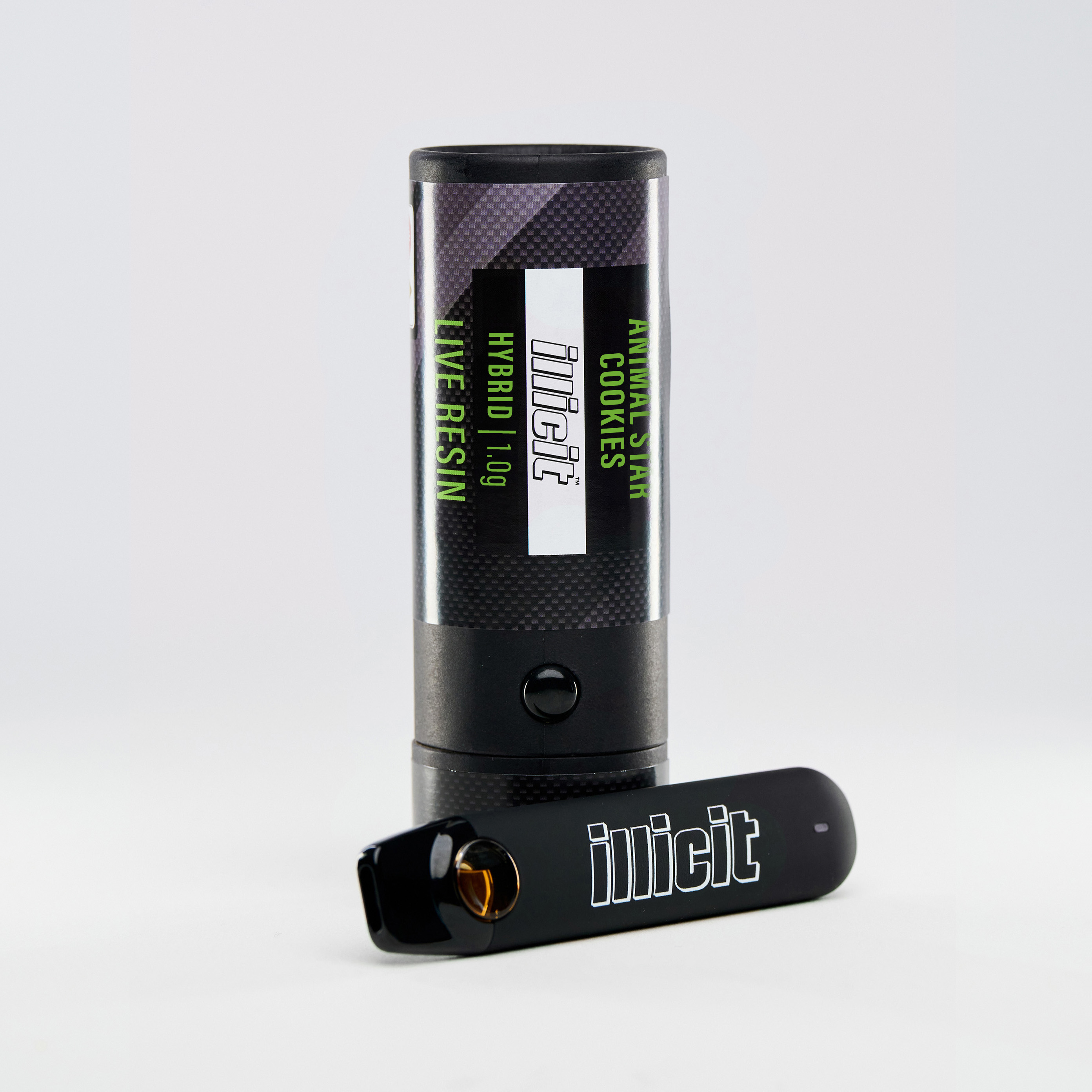 Photograph of product: Illicit | Animal Star Cookies (H) Disposable Live Resin Vape | 1g