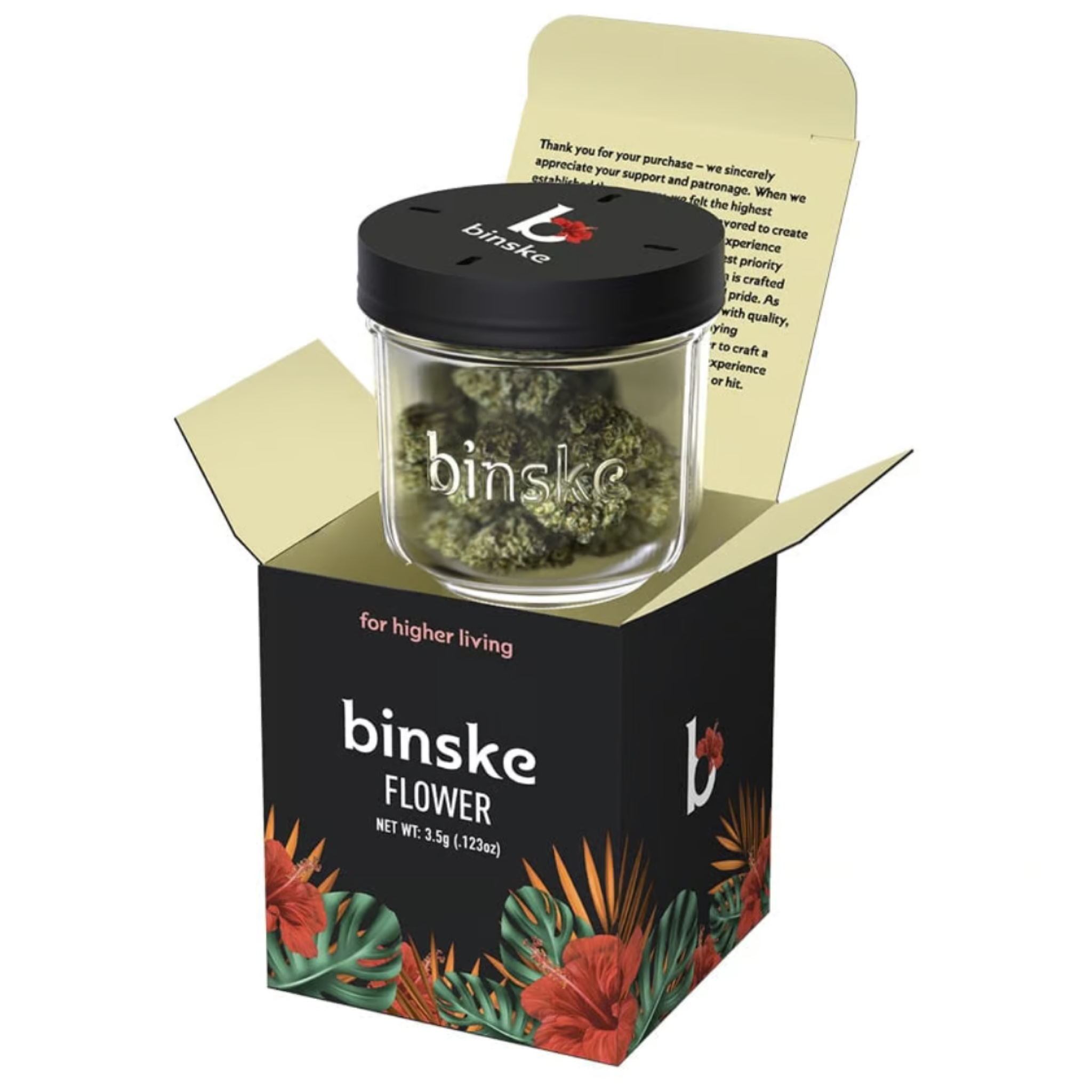 Photograph of product: Flower | Binske | Double Baked Cake [2.09% Terps] - 3.5g