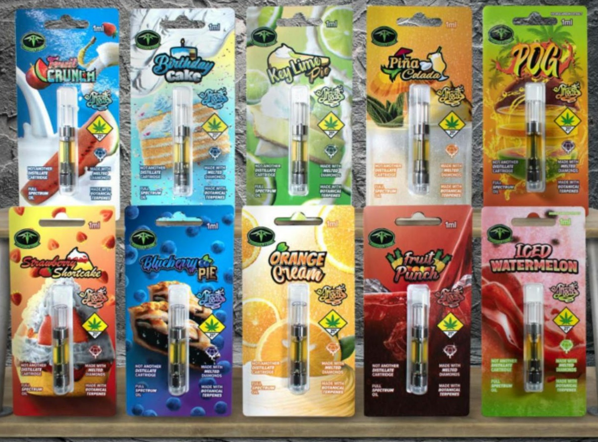 Photograph of product: Pina Colada Vape Cartridge Treats | 1g