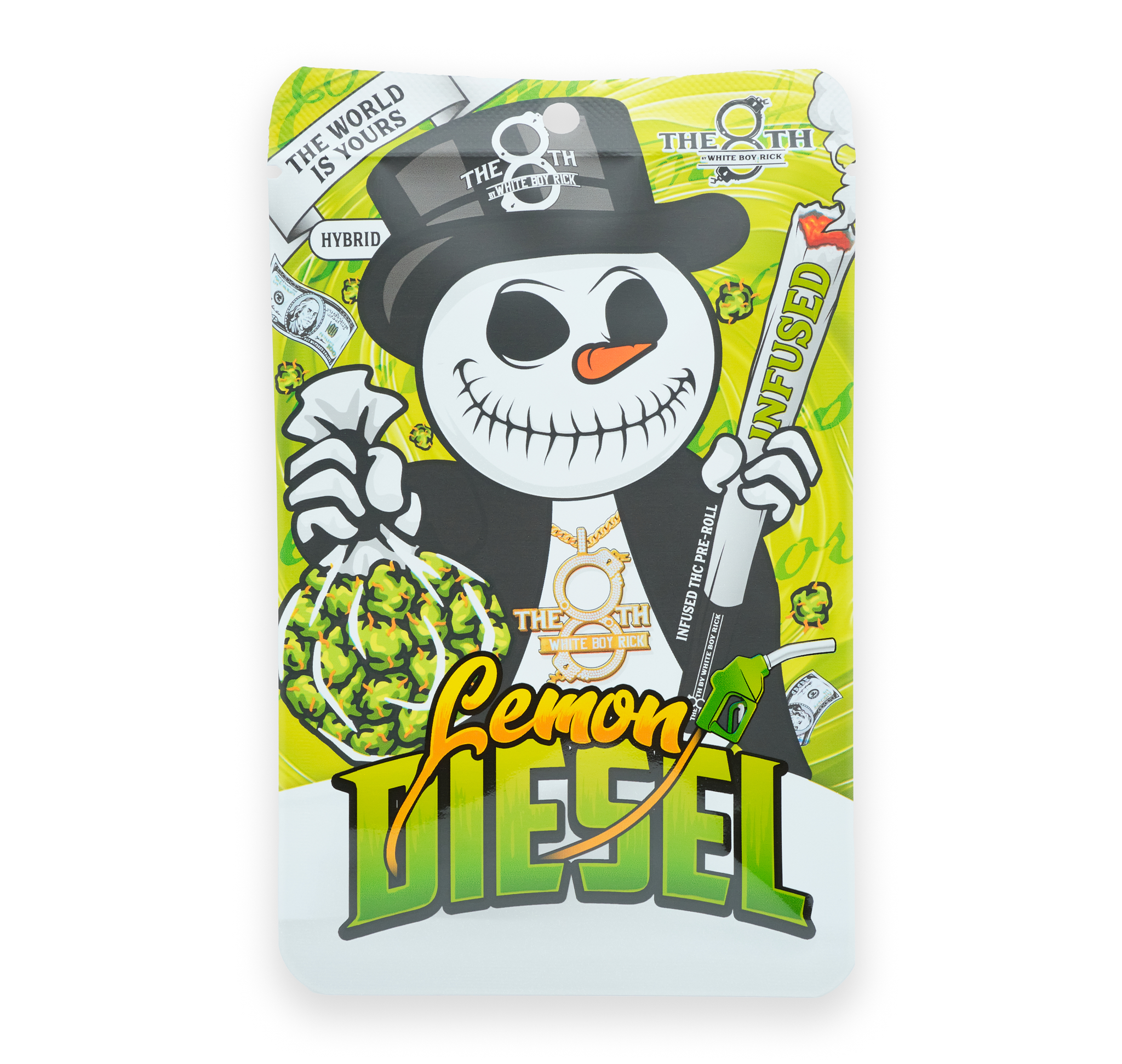 Photograph of product: Lemon Diesel | 1.2G Infused Preroll