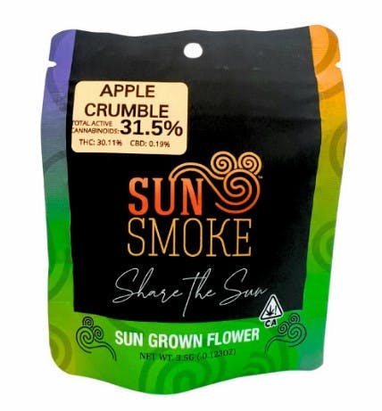 Photograph of product: Apple Crumble 3.5g - Eighth