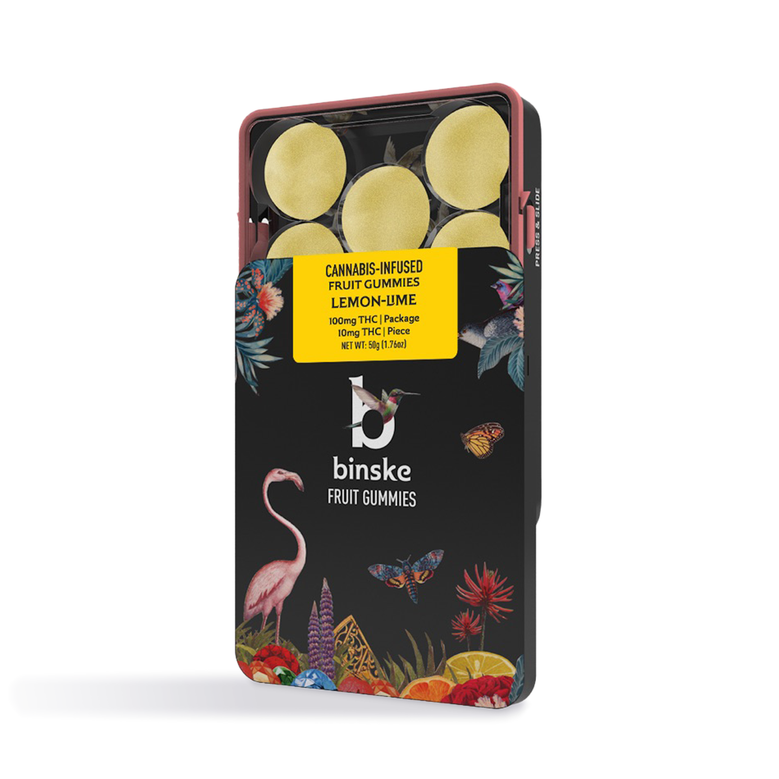 Photograph of product: Lemon Lime Fruit Gummies
