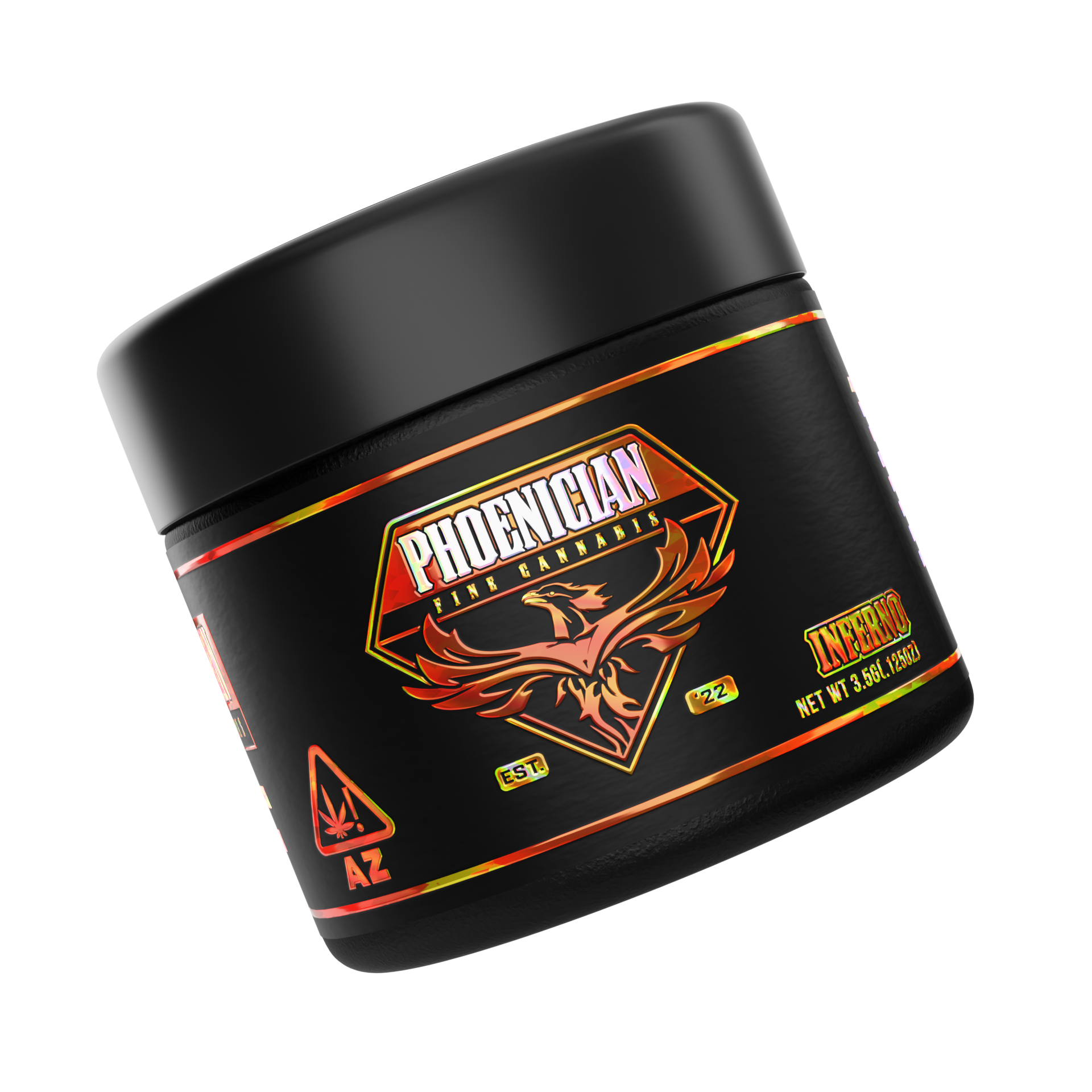 Photograph of product: Phoenician - Premium Flower - Inferno (H) (3.5g)