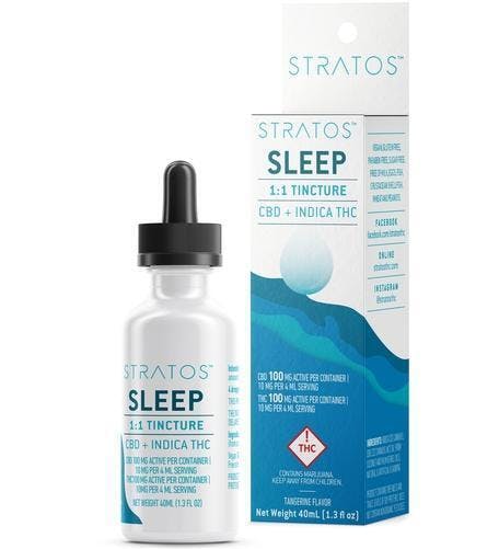 Photograph of product: Stratos 1:1 Tincture 100mg - Sleep