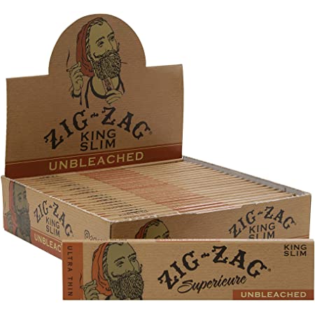 Photograph of product: Zig Zag Superieure Unbleached King Slim Papers