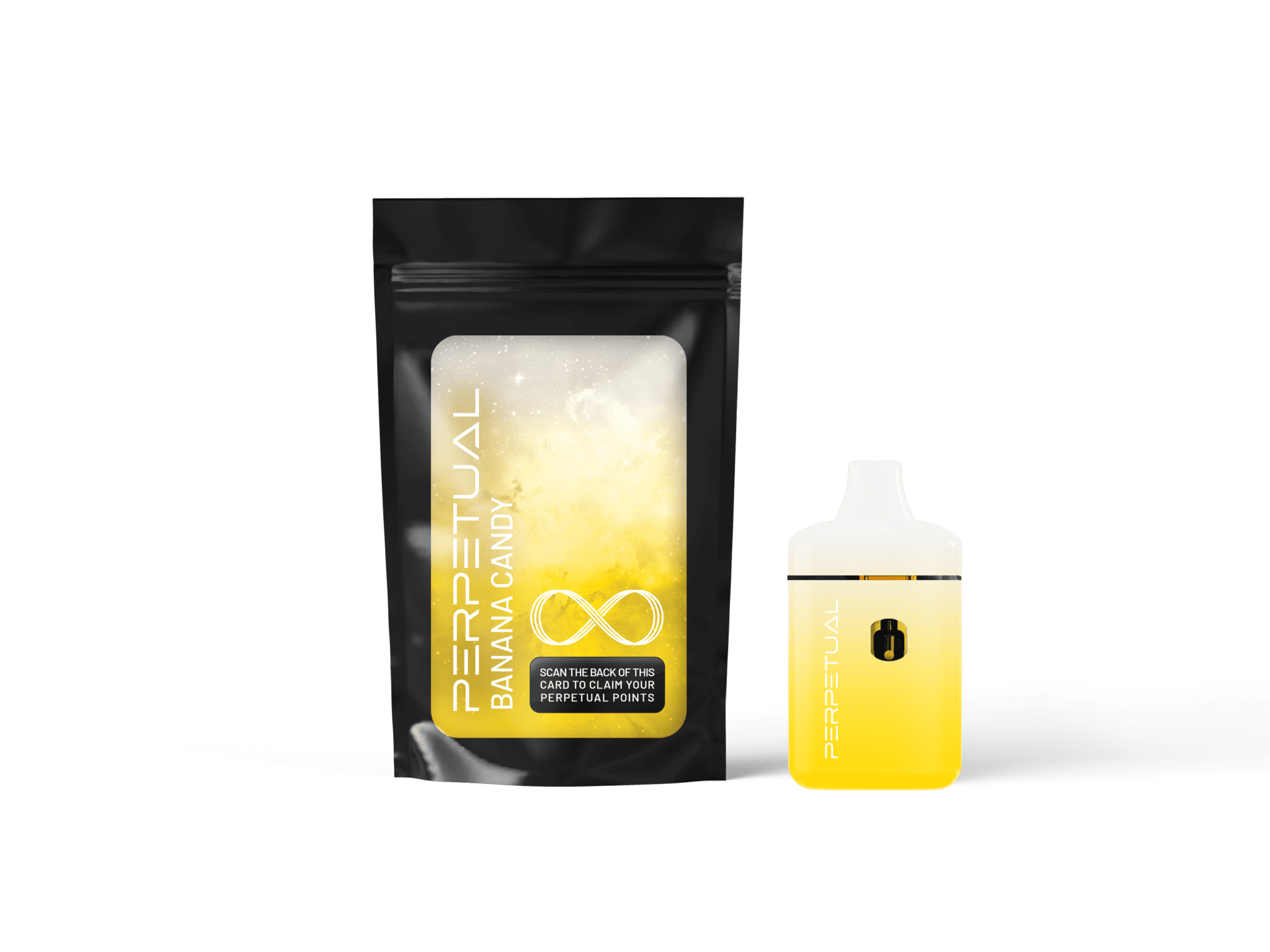 Photograph of product: Perpetual | Banana Candy | 1g | Disposable