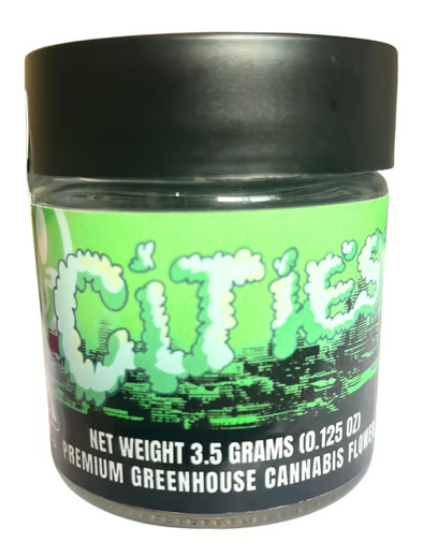 Photograph of product: Cities Yoshi Oui'd Flower - 3.5g