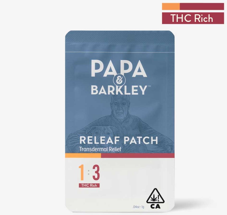 Photograph of product: Thc Rich 1:3 (1pk) Releaf Patch