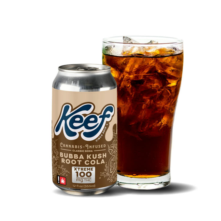 Photograph of Product: Keef 100mg Bubba Kush Drink