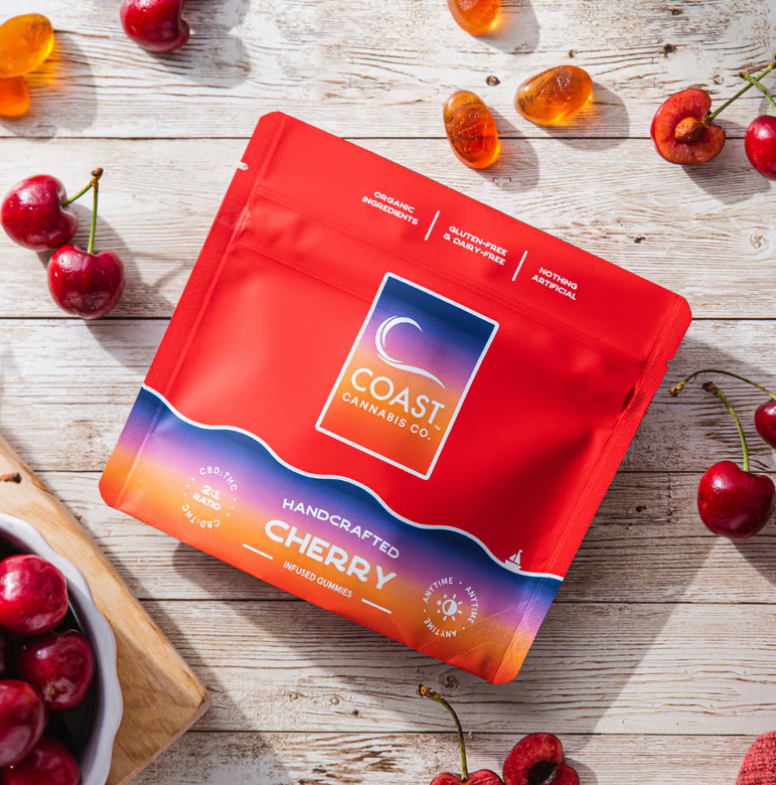 Photograph of product: Cherry 10:5 | CBD:TH-oui Gummies | 20PK | C0070000109