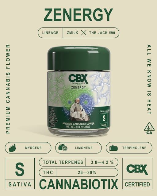 Photograph of product: Cannabiotix - Zenergy 3.5g - Cannabiotix - Zenergy 3.5g