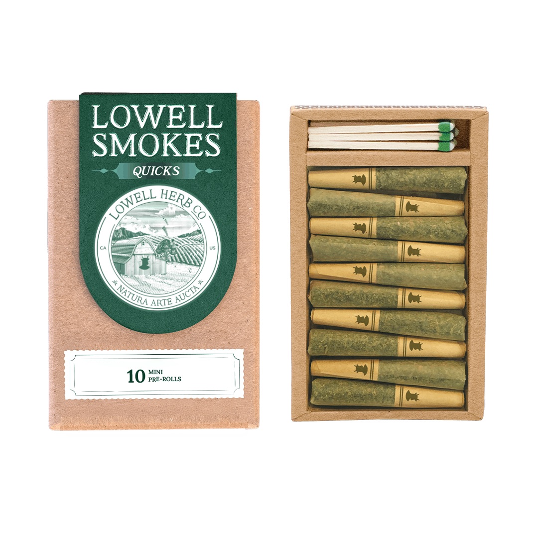 Photograph of product: Lowell Herb Co. | Pre-Roll Pack | Full Service Gas (I) | 10pk/3.5g