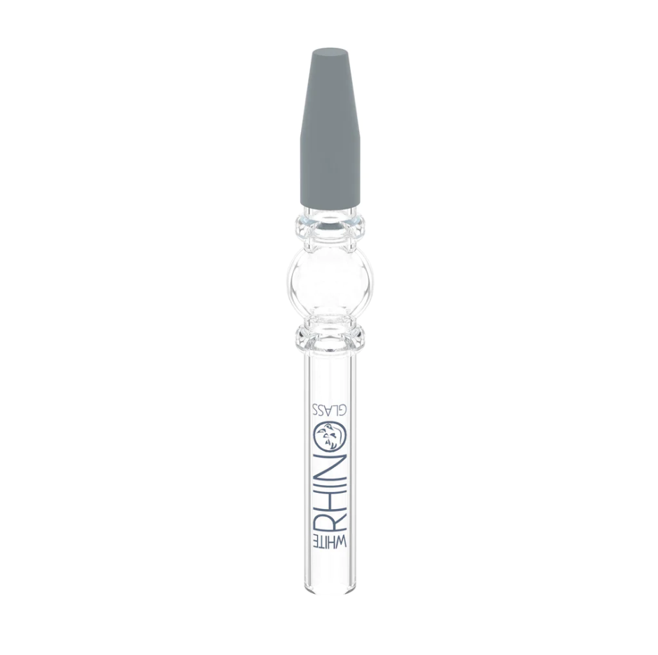 Photograph of product: White Rhino | Quartz Dab Straw