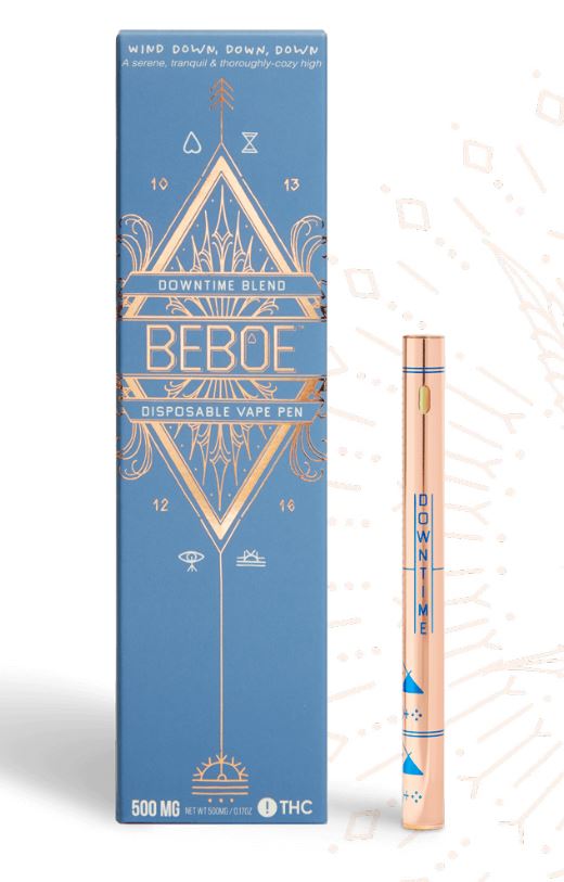 Photograph of product: Beboe Cartridge Downtime 0.5g