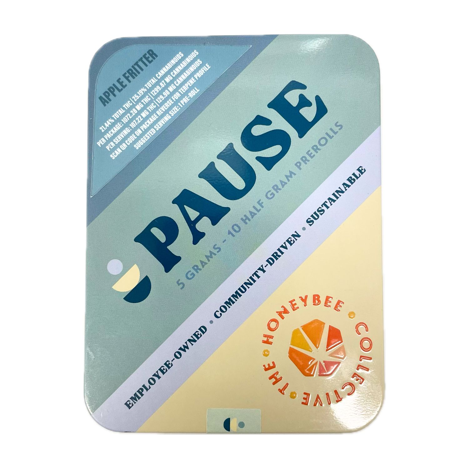 Photograph of product: Apple Fritter "Pause" Pre Roll | 10 Pack
