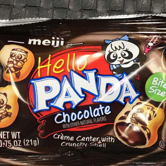 Photograph of product: Meiji Panda Bites - 