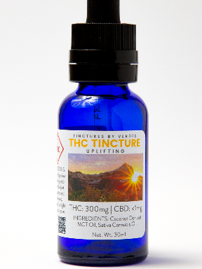 Photograph of product: Verdes Tincture Uplifting 100mg TH-oui