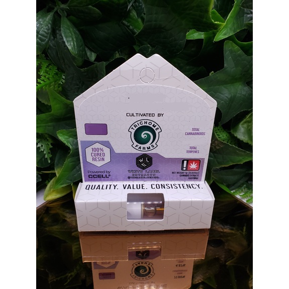 Photograph of product: Durban Poison - 1g (1g NtW) Natural Terp Blend Cart - White Label