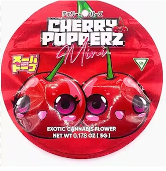 Photograph of Product: Fear of Boof Party Popperz Mini's Pre-Packed 5G