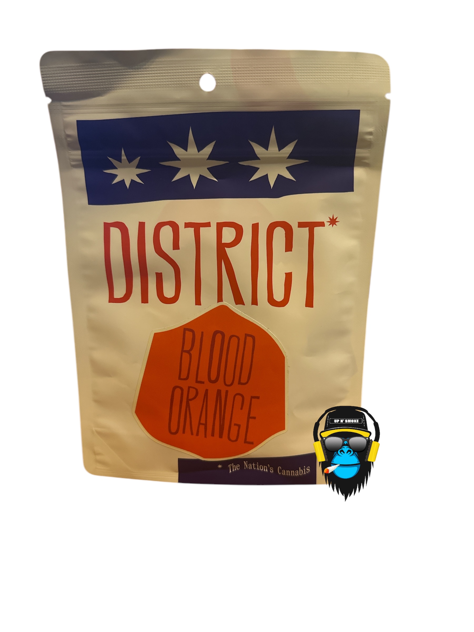 Photograph of product: District Oui'd: Troche Blood Orange 200MG Gummies (10x20mg)