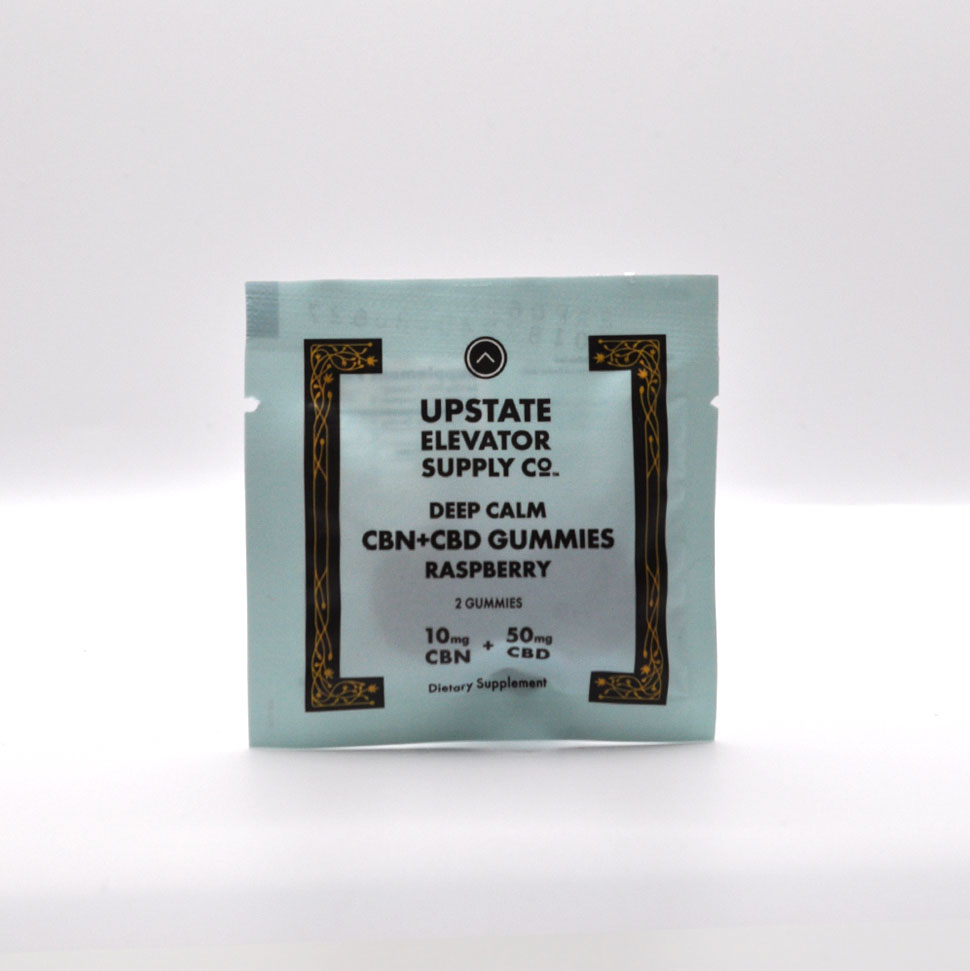 Photograph of product: Deep Calm Raspberry Gummies | 2pk | 100mg CBD + 20mg CBN
