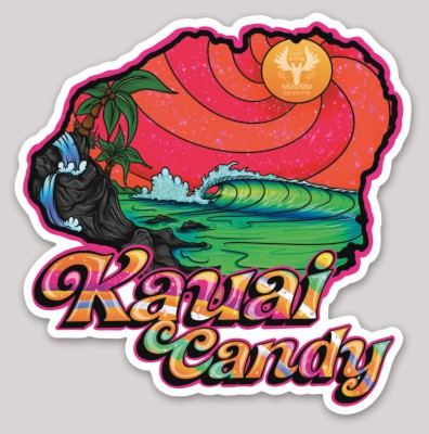 Photograph of product: LRP Cultivar Sticker - Kauai Candy (TAX INCLUDED)
