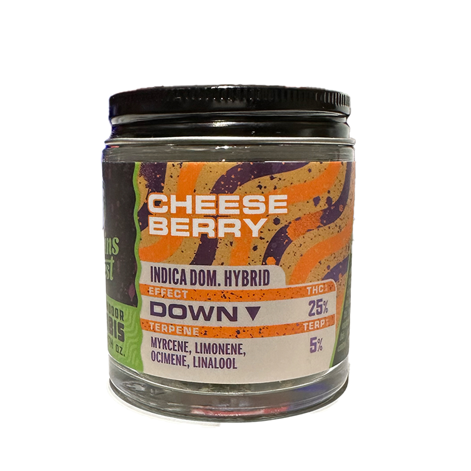 Photograph of product: Cheese Berry | 3.5g Jar | Forbins Finest