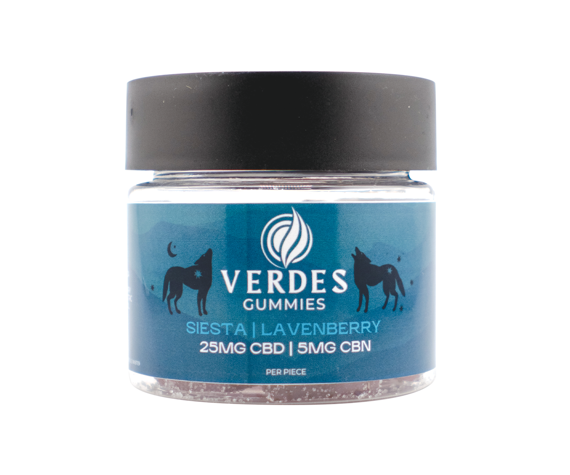 Photograph of product: Gummies Lavenberry 25mg CBD:5mg CBN 10 Pack