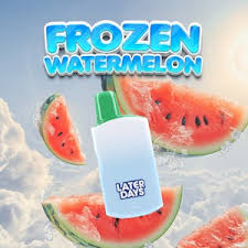 Photograph of product: Later Days - Frozen Watermelon - 2g Disposable