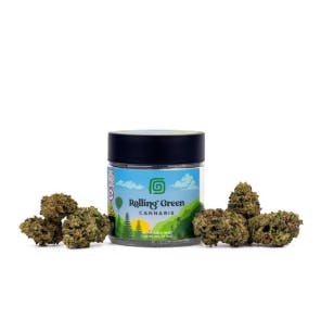 Photograph of product: ROLLING GREEN | JAR FLOWER | CEREAL MILK - 3.5g