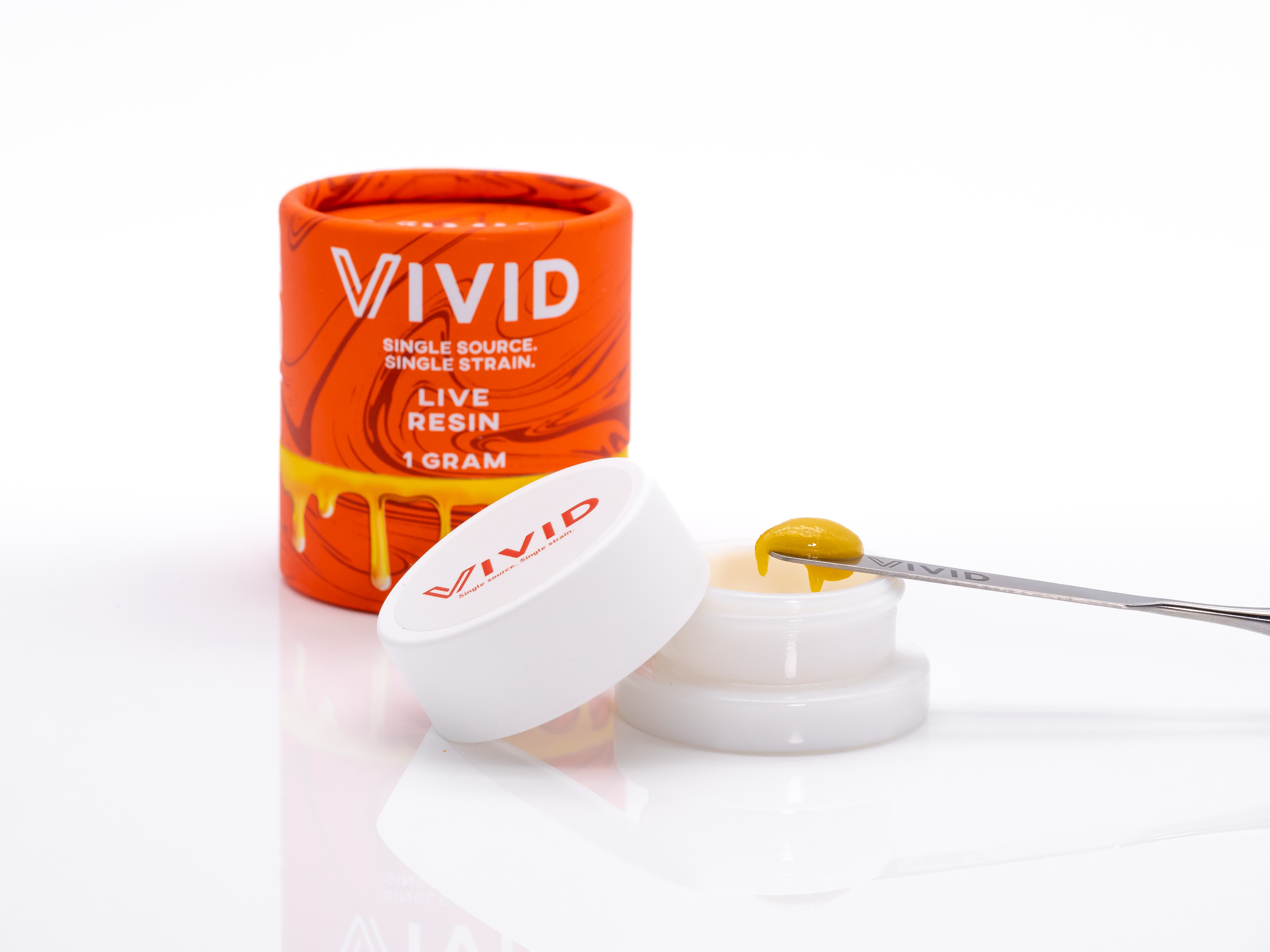 Photograph of product: Florida Kush Live Badder - 50/50 Hybrid - Vivid
