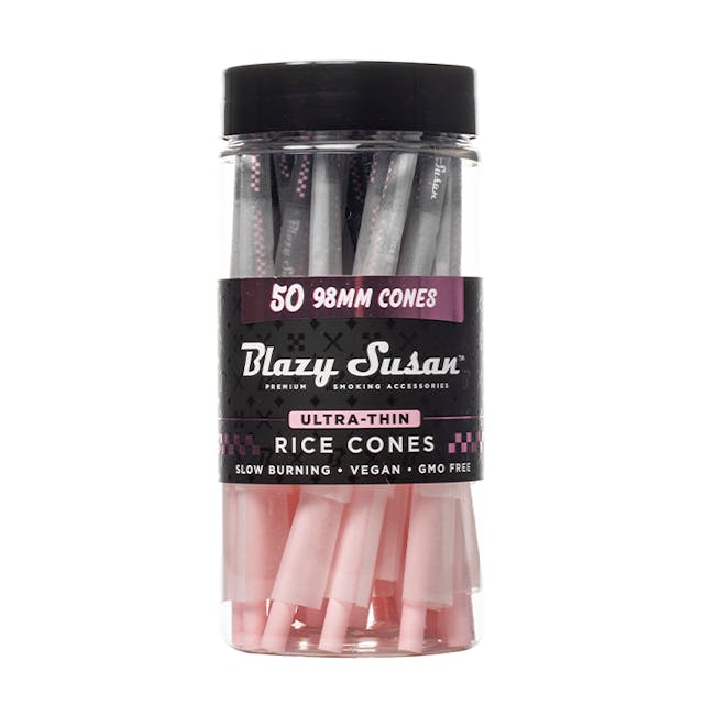 Photograph of product: Blazy Susan | Rice Paper | 50pk Cones - 
