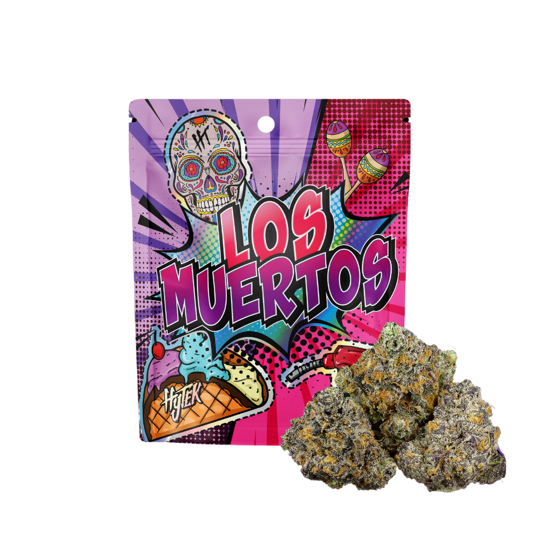 Photograph of product: Hytek | Los Muertos Prepackaged Flower | 3.5g