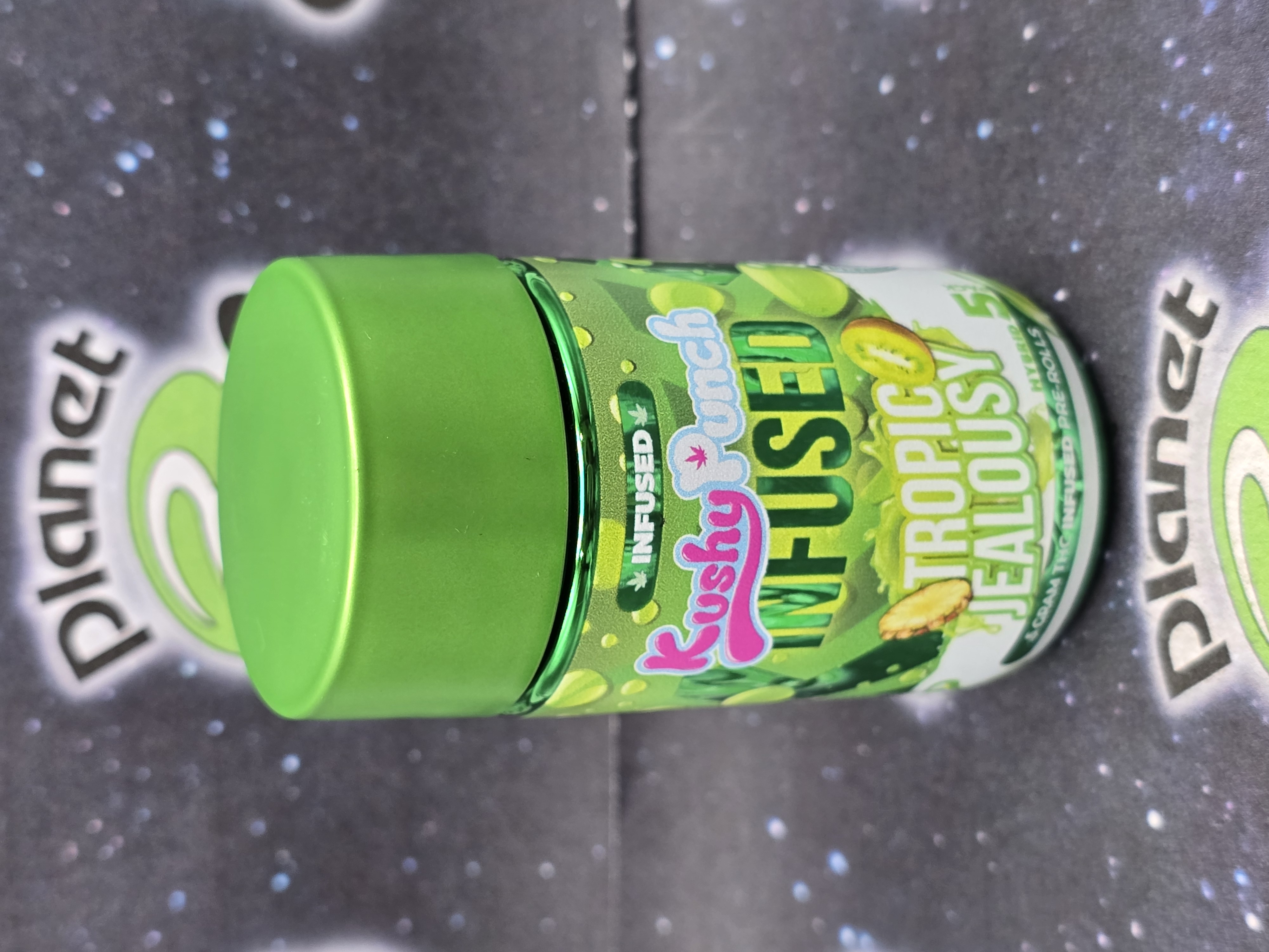 Photograph of product: Kushy Punch | Tropical Jealousy Infused Preroll Multipack