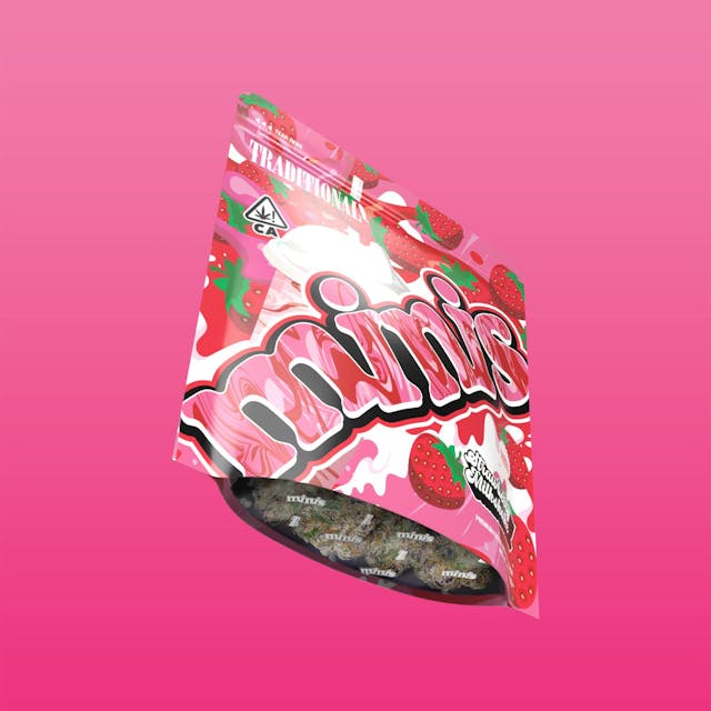 Photograph of product: Strawberry Milkshake Minis 5g