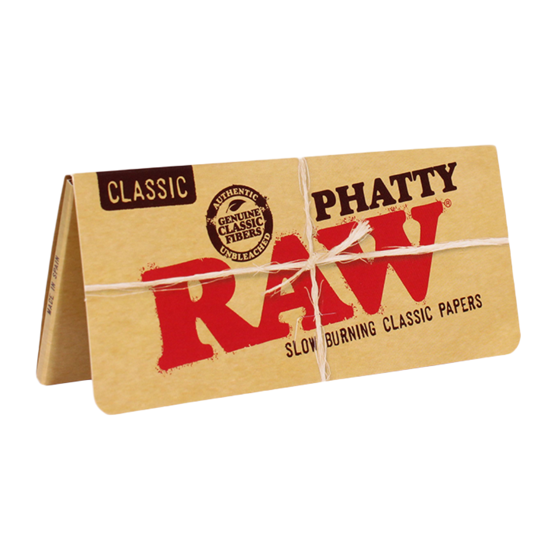 Photograph of product: RAW -  PHATTY CLASSIC ROLLING PAPERS