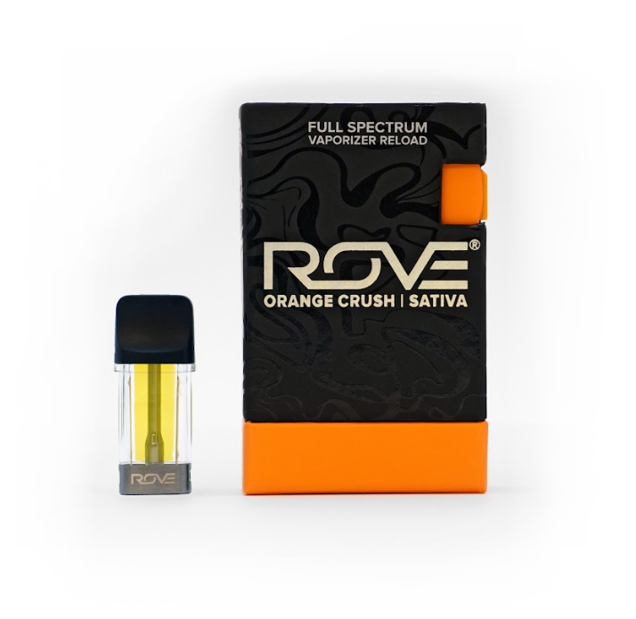 Photograph of product: Rove Vape Pod 1g Live Resin- Orange Crush