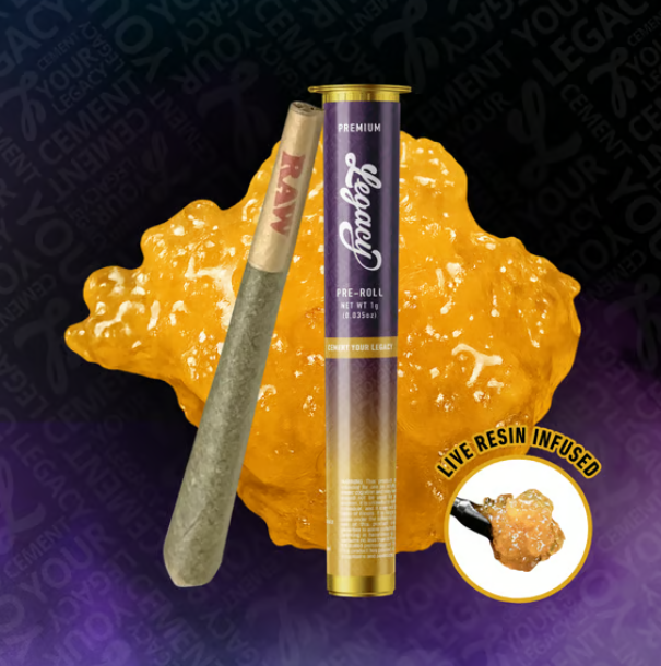Photograph of product: Honey Bananas Infused Pre-Roll 1.25g