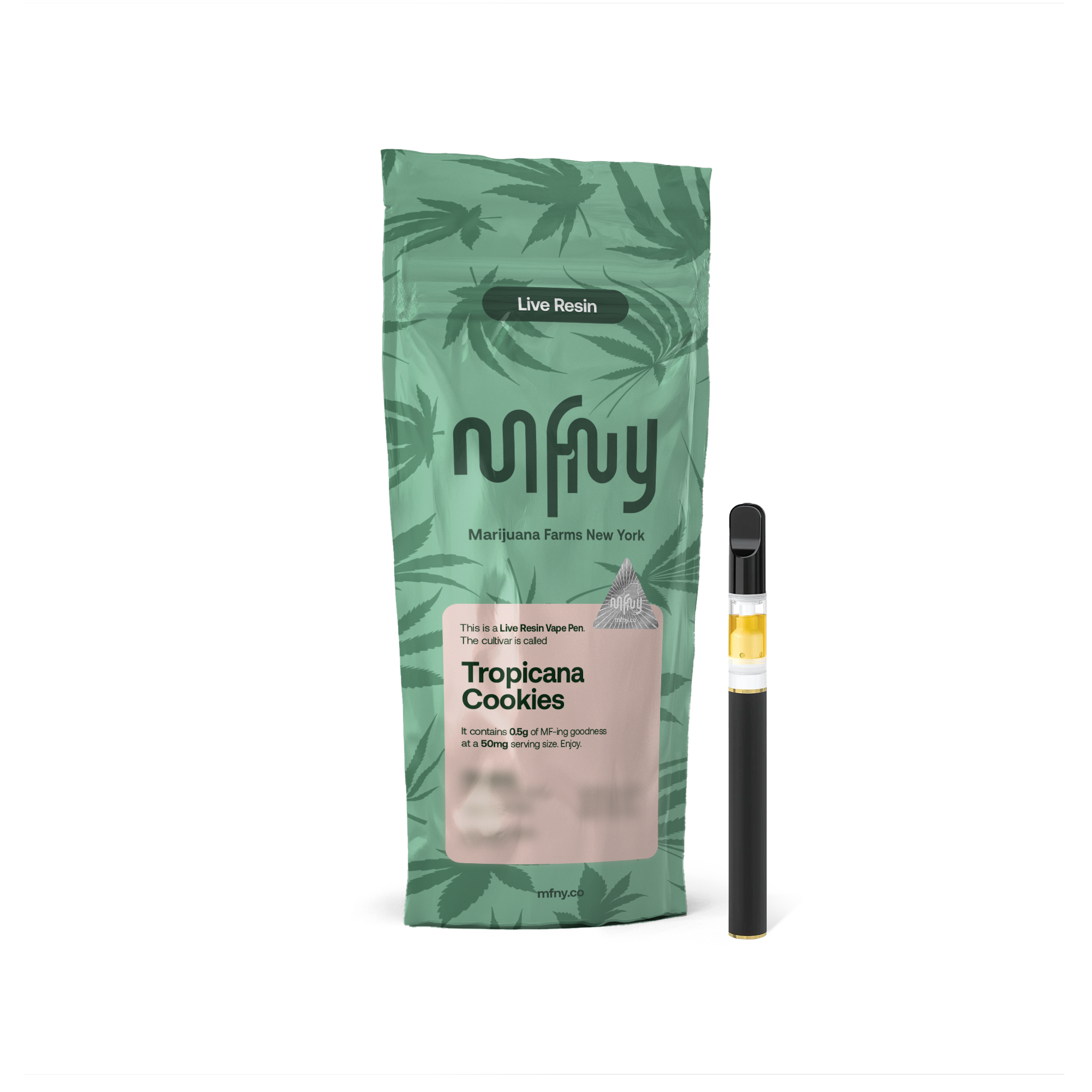 Photograph of Product: MFNY - Tropicana Cookies Live Resin AIO