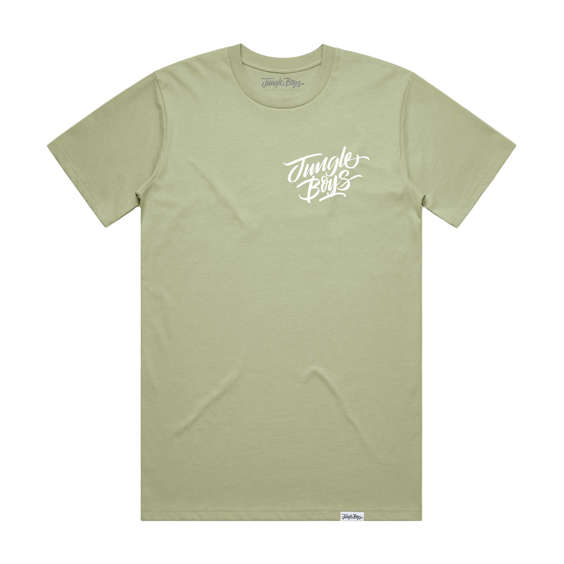 Photograph of product: Jungle Boys Clothing | Corner Stacked Tee - Pistachio