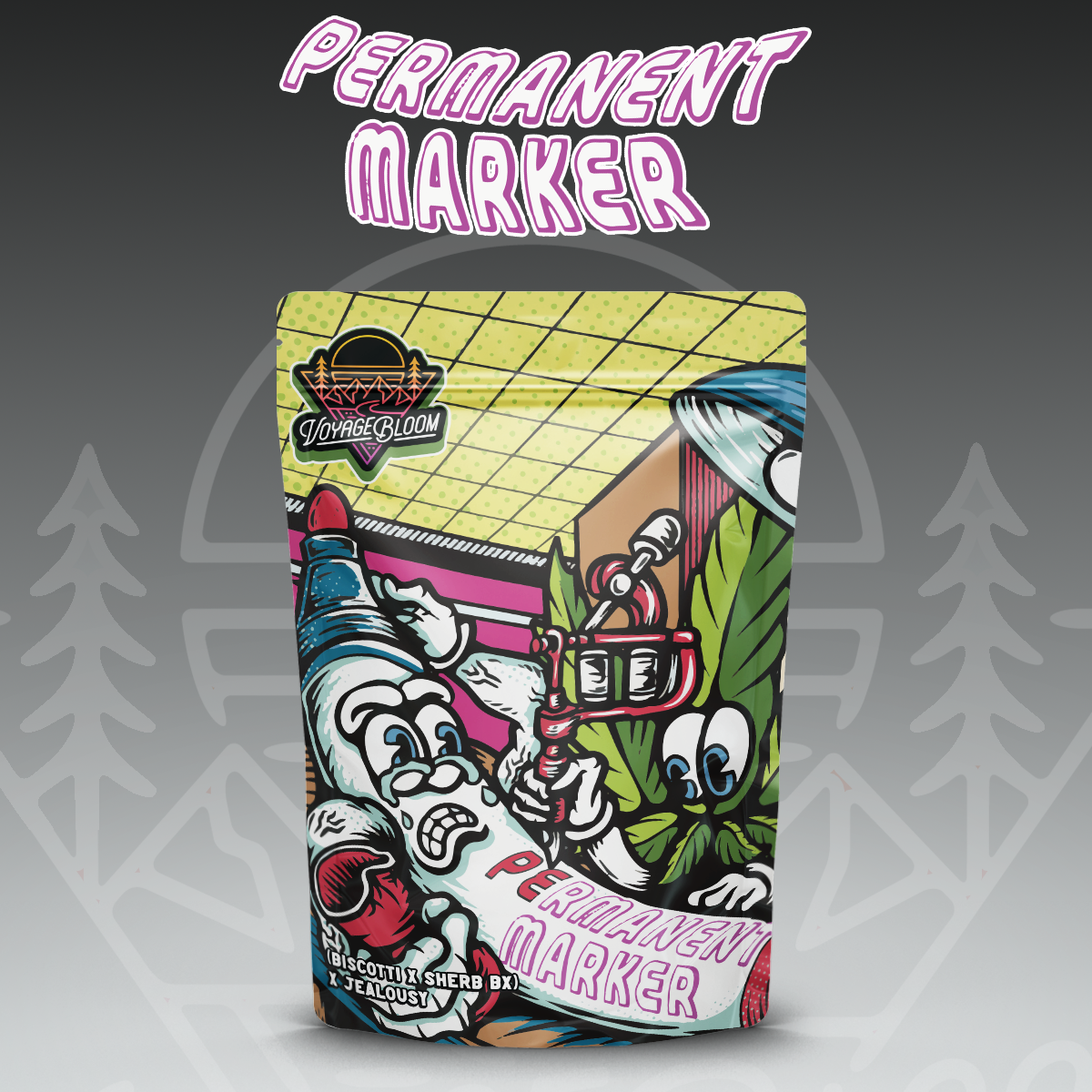 Photograph of product: Permanent Marker pre pack by Voyage Bloom - 3.5g