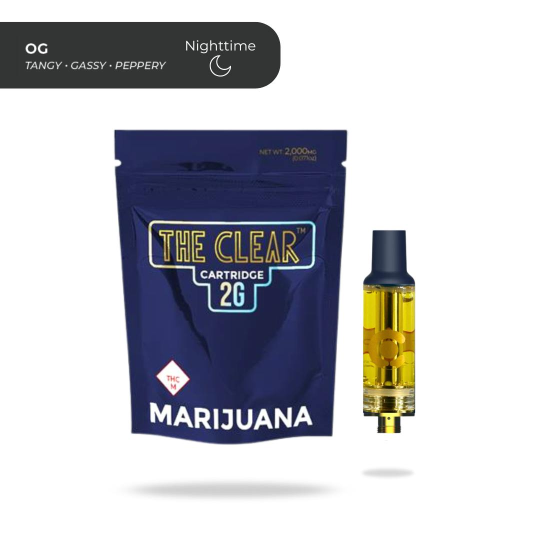 Photograph of product: The Clear | OG Vape Cartridge | 2000mg
