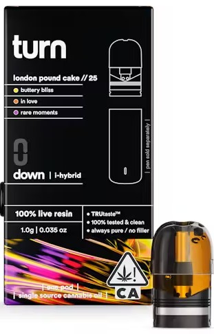 Photograph of product: London Pound Cake #25 [I] - Live Resin Pod