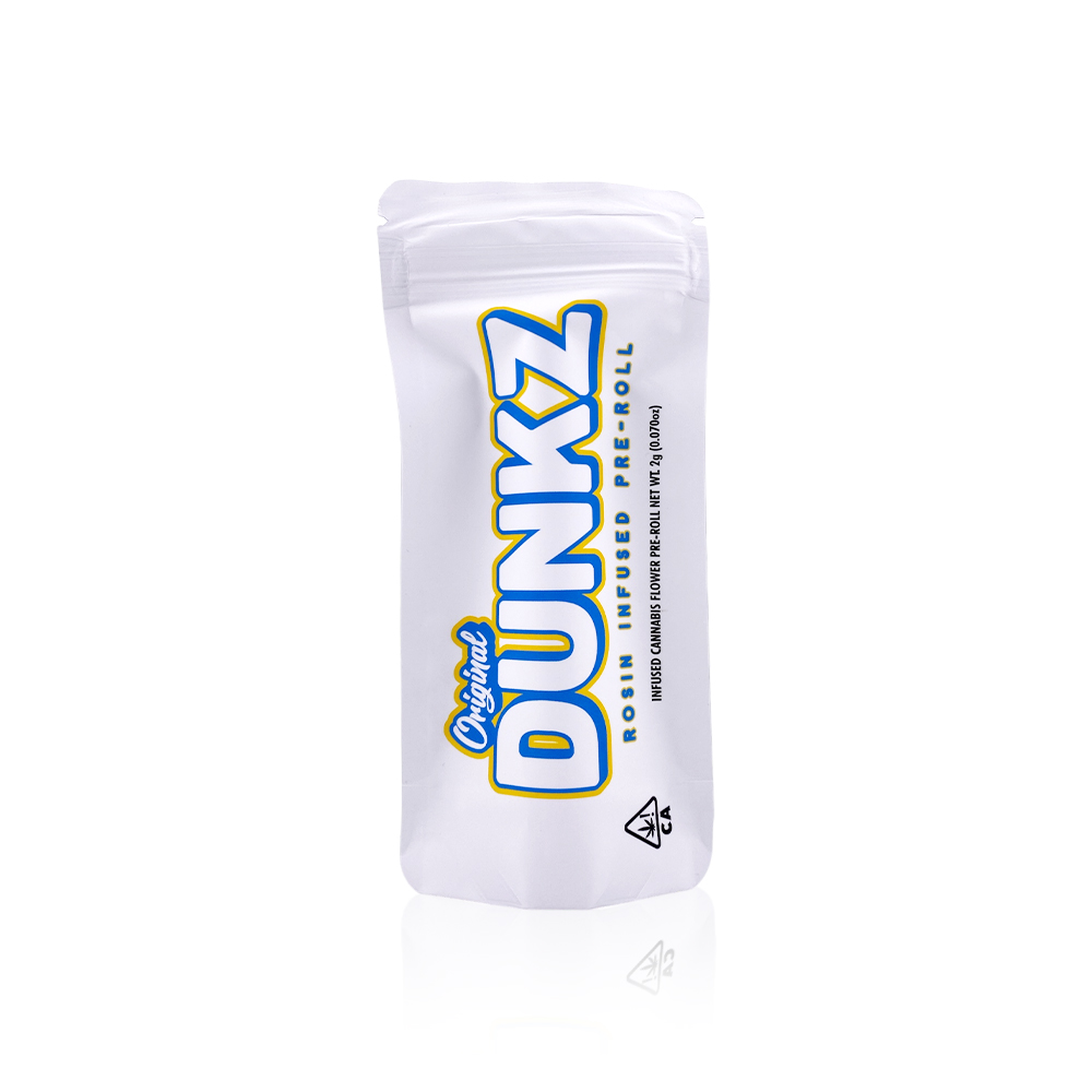 Photograph of product: DUNKZ - Infused Preroll - Bodega X Peyton Manning - Rosin Infused - 2G
