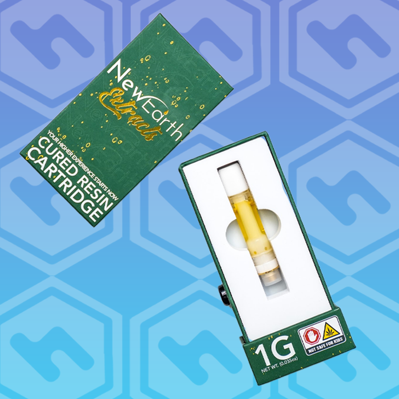 Photograph of product: New Earth | Dirty Burger | Liquid Diamond Cartridge | 1g