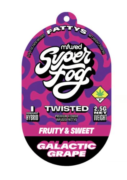 Photograph of product: Galactic Grape | Twisted Infused 5Pk